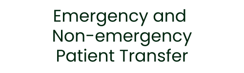 SIA Emergency and non-emergency patient transfer