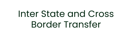SIA Inter State and cross border Transfer